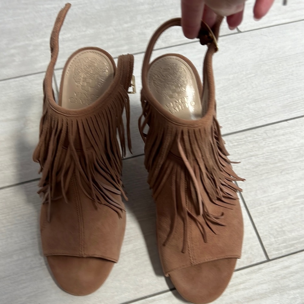 Vince Camuto tan heel